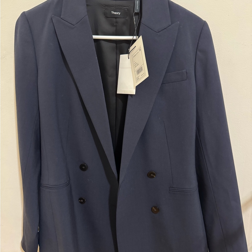 Theory Navy Blazer - Picture 5 of 8